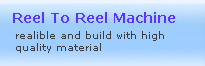 Reel To Reel Machine - electro plating machine build with high quality material